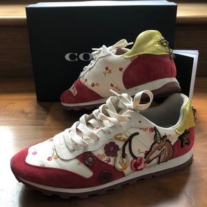🍒👟Unicorns, cherries, &!flowers! Coach sneakers